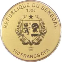 100 Francs CFA Hymn Polski, second verse