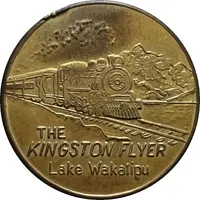 Medal - The Kingston Flyer - Lake Wakatipu NZ Tourist Dollar