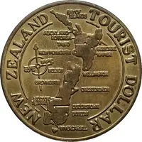 Medal - The Kingston Flyer - Lake Wakatipu NZ Tourist Dollar