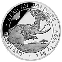 2000 Shillings Elephant
