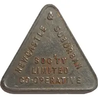 Token - 1 Pint Milk Newcastle & Suburban Co-operative Society