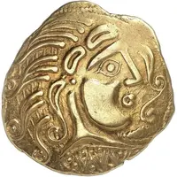 Gold Stater with wolf-tooth decoration class V