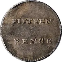 15 Pence - George III - Dump New South Wales Colony