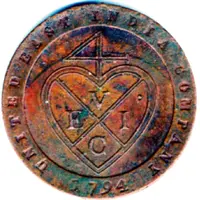 Replica - 1⁄48 Rupee Madra presidency