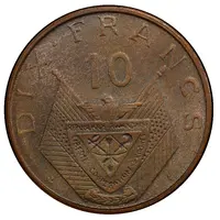 10 Francs Pattern, bronze
