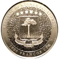 1000 Francos CFA Giraffe