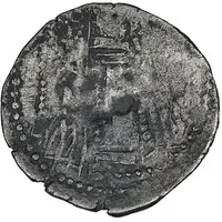 Drachm - Eastern White Huns Napki Malka