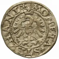 Półgrosz koronny - Stefan Batory Olkusz mint