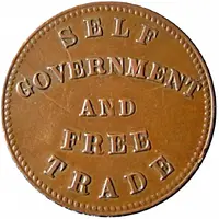 1/2 Penny Prince Edward's Island - Self government and free trade