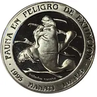 Medal - Dolphin Fauna en Peligro de Extinción Guatemala
