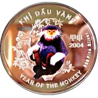 10 000 Đồng Buffy-headed marmoset