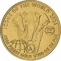 10 Francs African Elephant