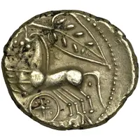 Gold Stater - Cunobelin Cunobelinus Biga