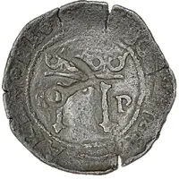 1⁄11 Réal Countermarked 4 maravedis, key