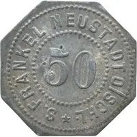 50 Pfennig - Neustadt O.Schl. S. Fränkel