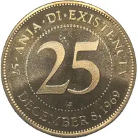 Medal - Curacao Democratic Party