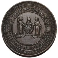 Masonic Token - St. James's Operative Lodge No. 97 Edinburgh