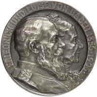 Golden wedding of Frederick I and Luise