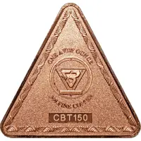 Medal - Triangle Copper - Tivali Coloured