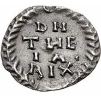 1/4 Siliqua - Theia / In the name of Anastasius I, 491-518 Ticinum