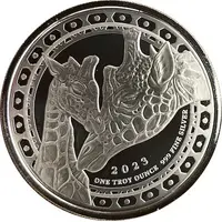 1000 Francos CFA Giraffe