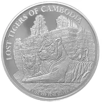 3000 Riels Lost Tigers of Cambodia