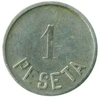 1 Peseta - Cooperativa La Protectora