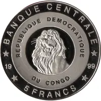 5 Francs Belgium - Queens of Belgium