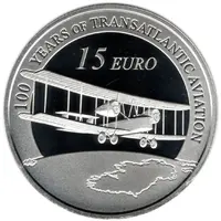 15 Euros 100 Years of Transatlantic Aviation