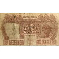 100 Lire Banco Di Napoli