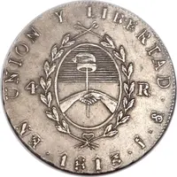 4 Reales Provincias del Rio de la Plata