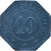 10 Pfennig - Leipzig Wilhelm Morell