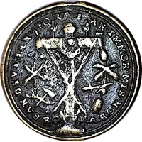 Pilgrimage medal - Sankt Emmeran monastery Regensburg