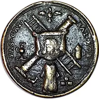 Pilgrimage medal - Sankt Emmeran monastery Regensburg