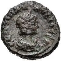 Tetradrachm - Zenobia and Selene Alexandria