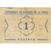 1 Peseta Barberà de la Conca