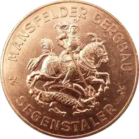 VEB Mansfeld Kombinat Wilhelm Pieck Segenstaler