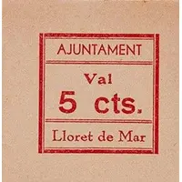 5 Céntimos Lloret de Mar