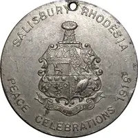 Medal - George V Salisbury Peace Celebrations
