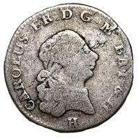 5 Kreuzer - Charles Frederick