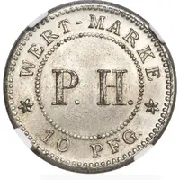 10 Pfennig - Wilhelm ll