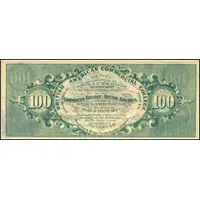 100 Dollars British American Commercial College Bank