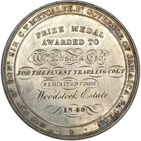 Medal - Saint George’s Agricultural and Immigration Society Award