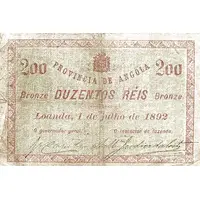 200 Réis Bronze
