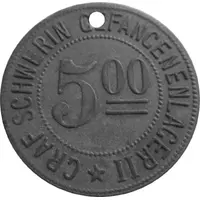 5 Mark - Castrop Graf Schwerin Gefangenenlager II