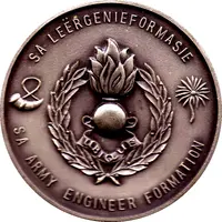 Medal - S A Formation Army Engineer 50th Anniversary