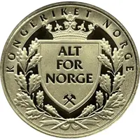 Medal - Alt For Norge Crown Prince and Princess 50 years