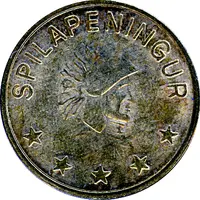 Token - Spilapeningur Play Money