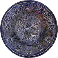 Token - Spilapeningur Play Money