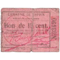 10 Centimes Erpion